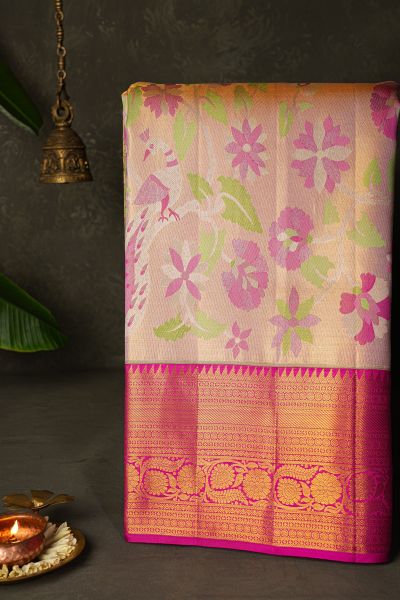 Royal Korvai Kancheepuram Saree